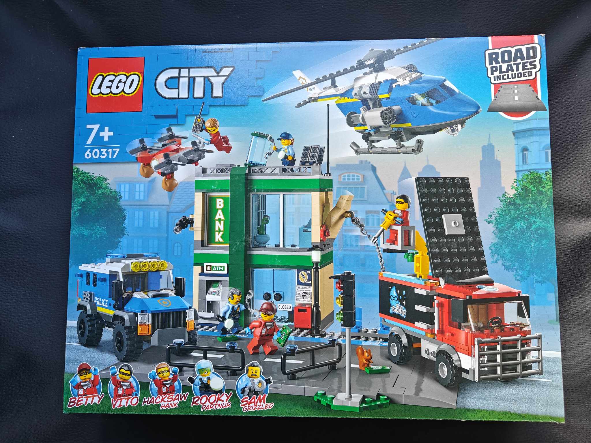 Lego City Politieachtervolging Bij De Bank Mercurnus Bricks