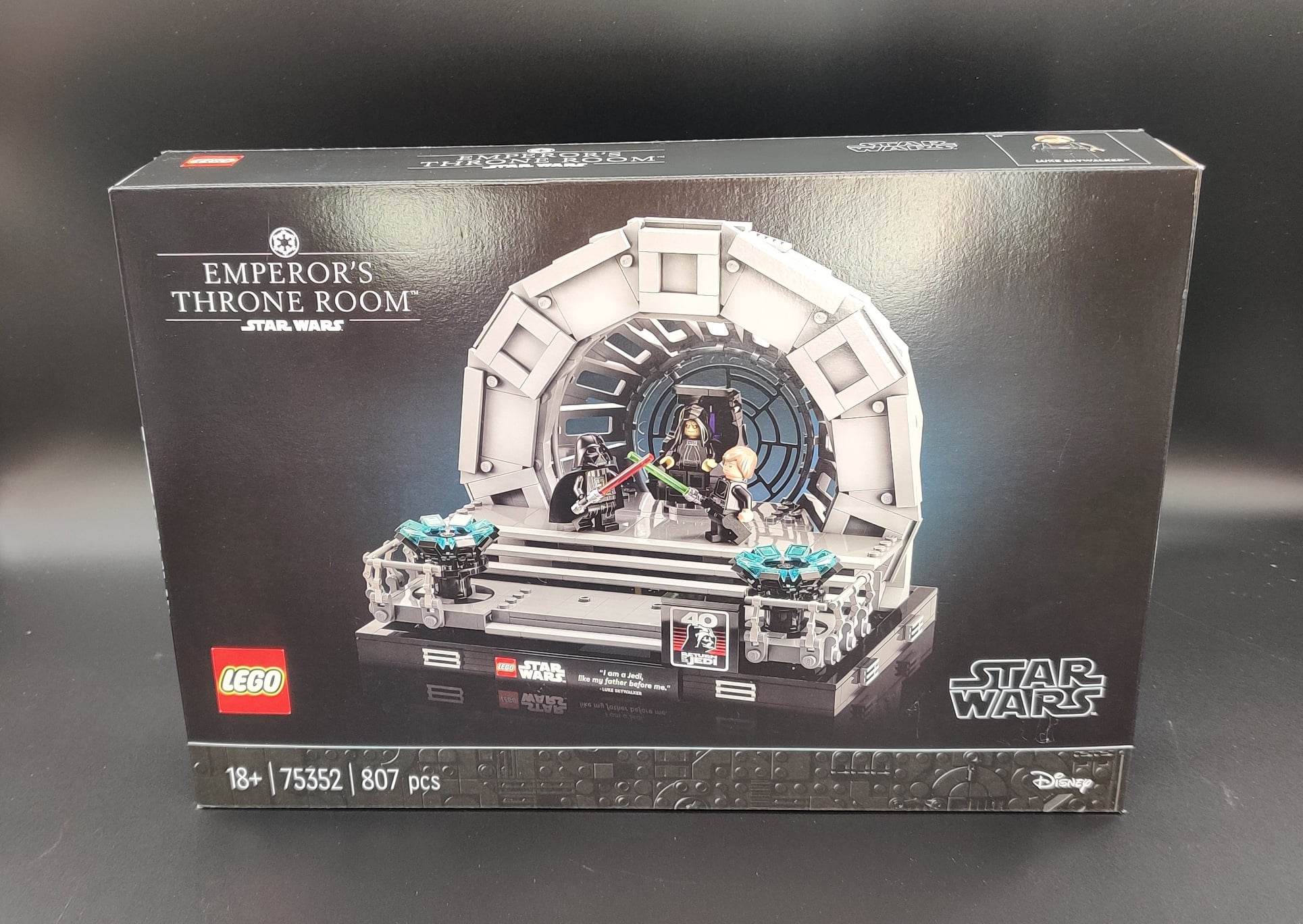 Troonzaal van de keizer diorama 75352 Mercurnus Bricks & Toys