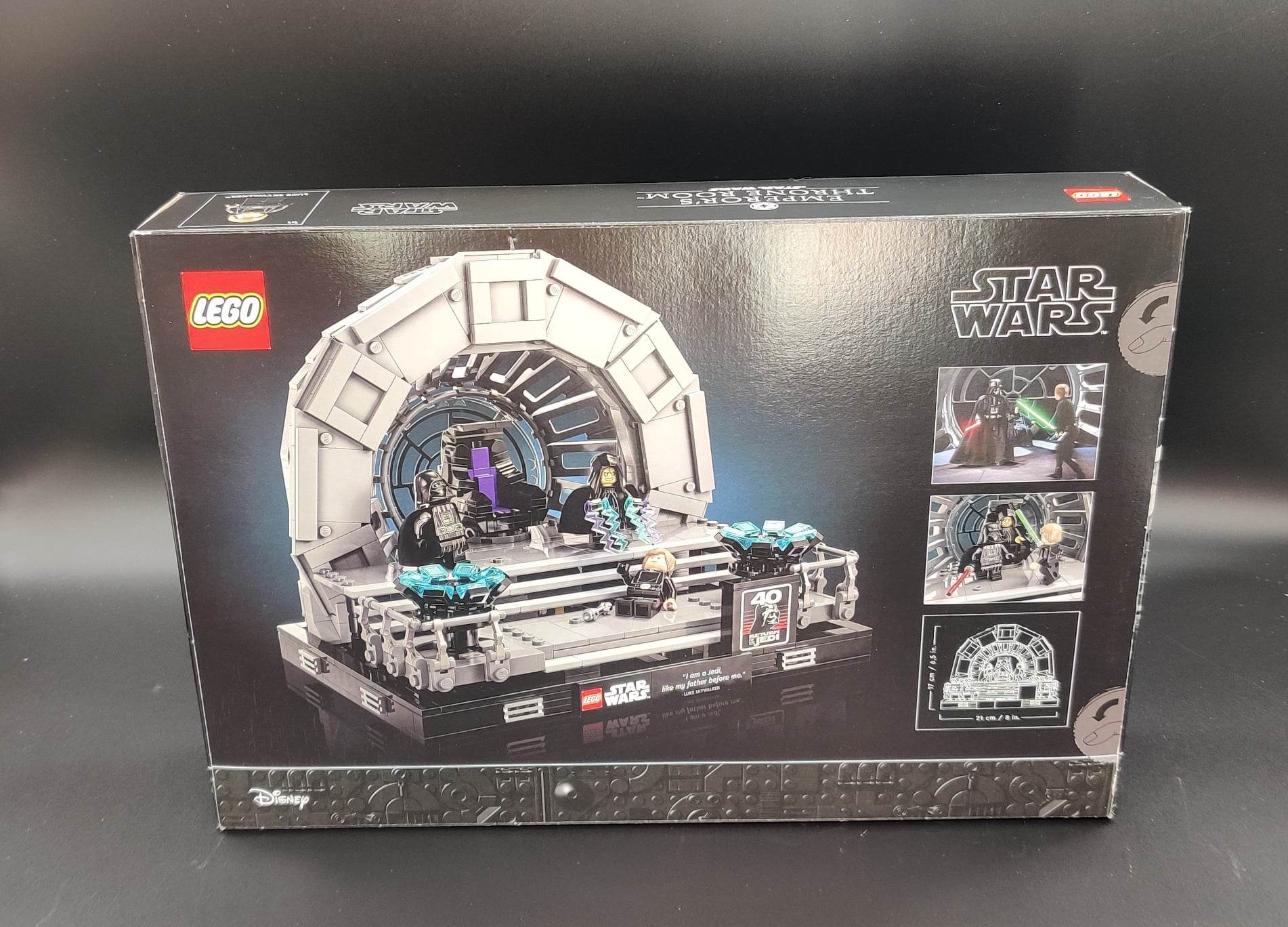 Troonzaal van de keizer diorama 75352 Mercurnus Bricks & Toys